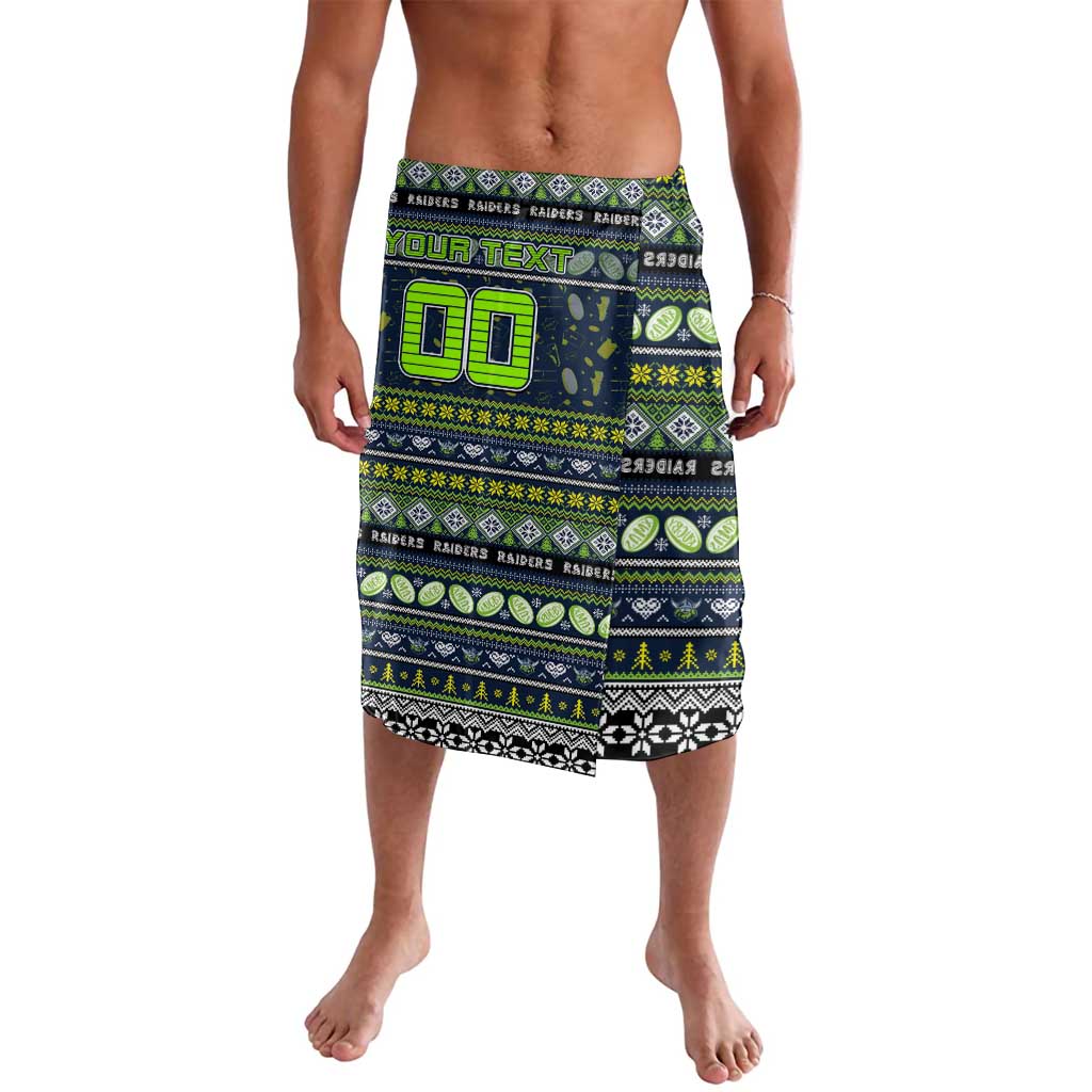 Personalized Raiders Rugby Xmas Lavalava Australia NRL Mascot