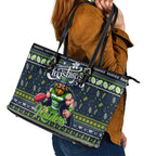 Raiders Rugby Xmas Leather Tote Bag Australia NRL Mascot
