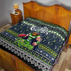 Raiders Rugby Xmas Quilt Australia NRL Mascot