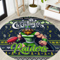 Raiders Rugby Xmas Round Carpet Australia NRL Mascot
