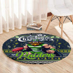 Raiders Rugby Xmas Round Carpet Australia NRL Mascot