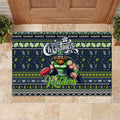 Raiders Rugby Xmas Rubber Doormat Australia NRL Mascot