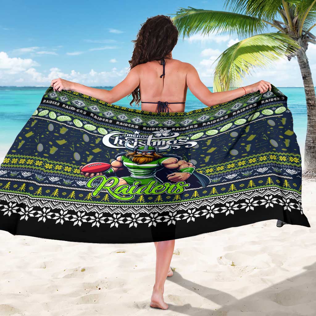 Raiders Rugby Xmas Sarong Australia NRL Mascot