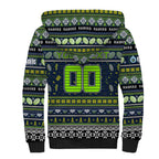 Personalized Raiders Rugby Xmas Sherpa Hoodie Australia NRL Mascot