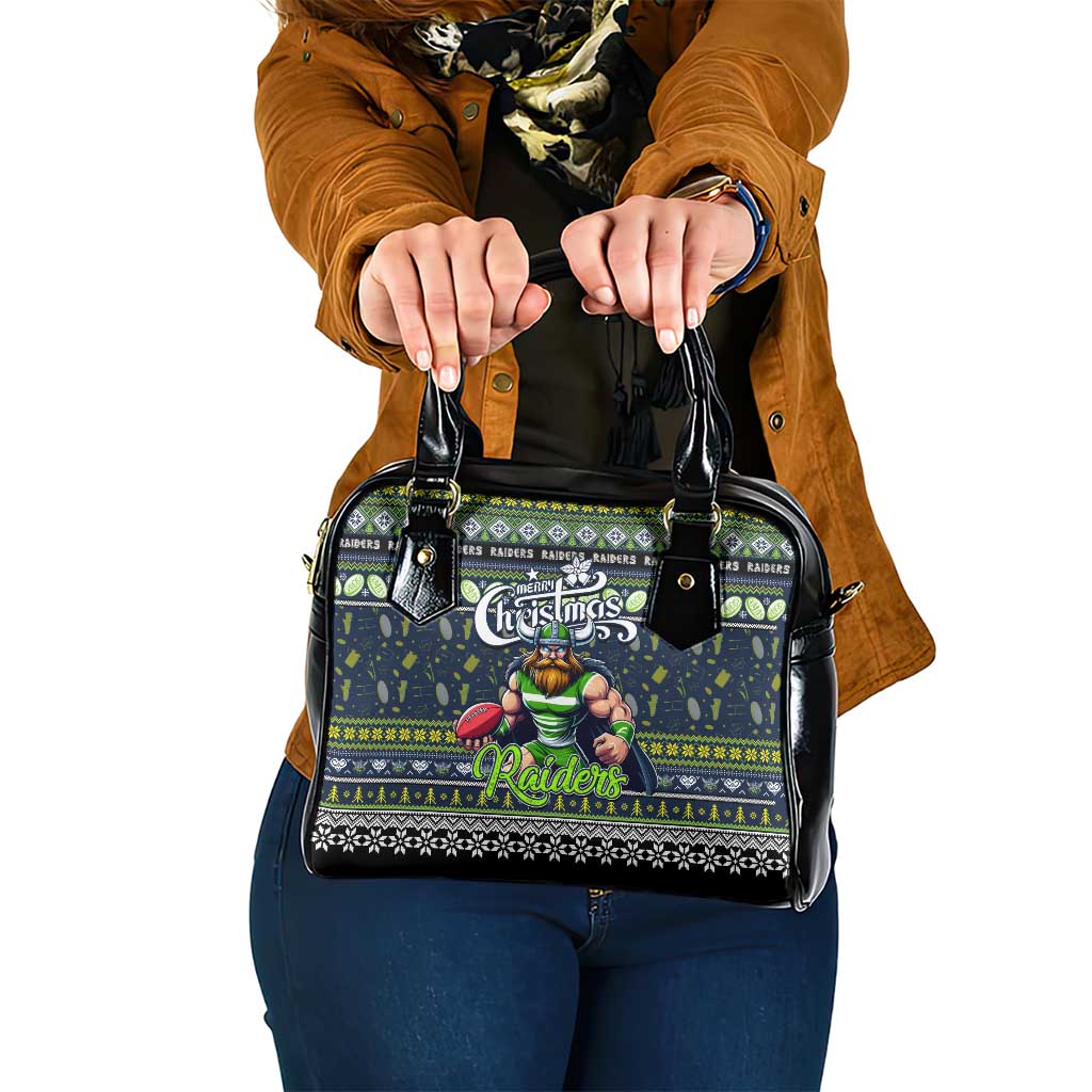 Raiders Rugby Xmas Shoulder Handbag Australia NRL Mascot
