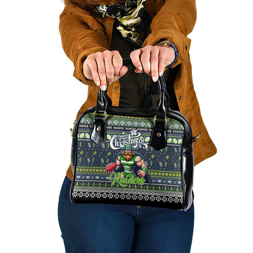 Raiders Rugby Xmas Shoulder Handbag Australia NRL Mascot