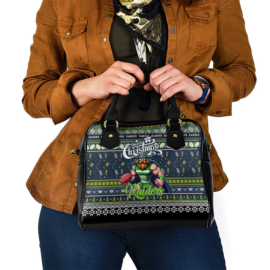 Raiders Rugby Xmas Shoulder Handbag Australia NRL Mascot