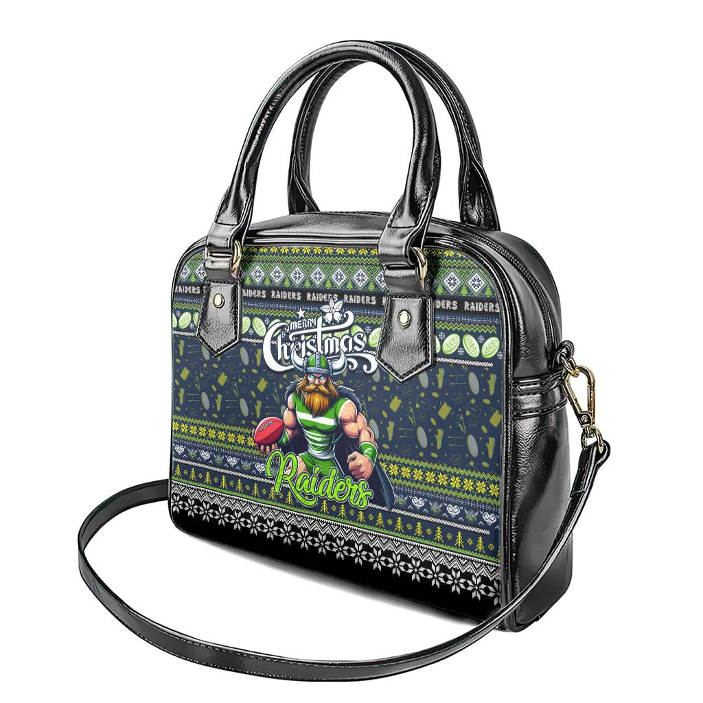 Raiders Rugby Xmas Shoulder Handbag Australia NRL Mascot