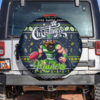 Raiders Rugby Xmas Spare Tire Cover Australia NRL Mascot