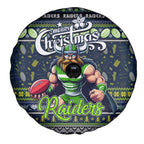 Raiders Rugby Xmas Spare Tire Cover Australia NRL Mascot