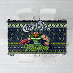 Raiders Rugby Xmas Tablecloth Australia NRL Mascot