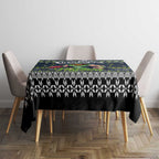 Raiders Rugby Xmas Tablecloth Australia NRL Mascot