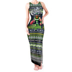 Personalized Raiders Rugby Xmas Tank Maxi Dress Australia NRL Mascot