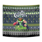 Raiders Rugby Xmas Tapestry Australia NRL Mascot