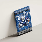 Bulldogs Rugby Xmas Canvas Wall Art Australia NRL Mascot