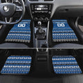Bulldogs Rugby Xmas Car Mats Australia NRL Mascot