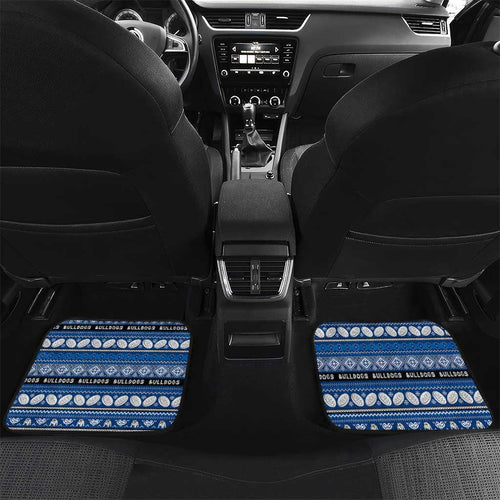 Bulldogs Rugby Xmas Car Mats Australia NRL Mascot