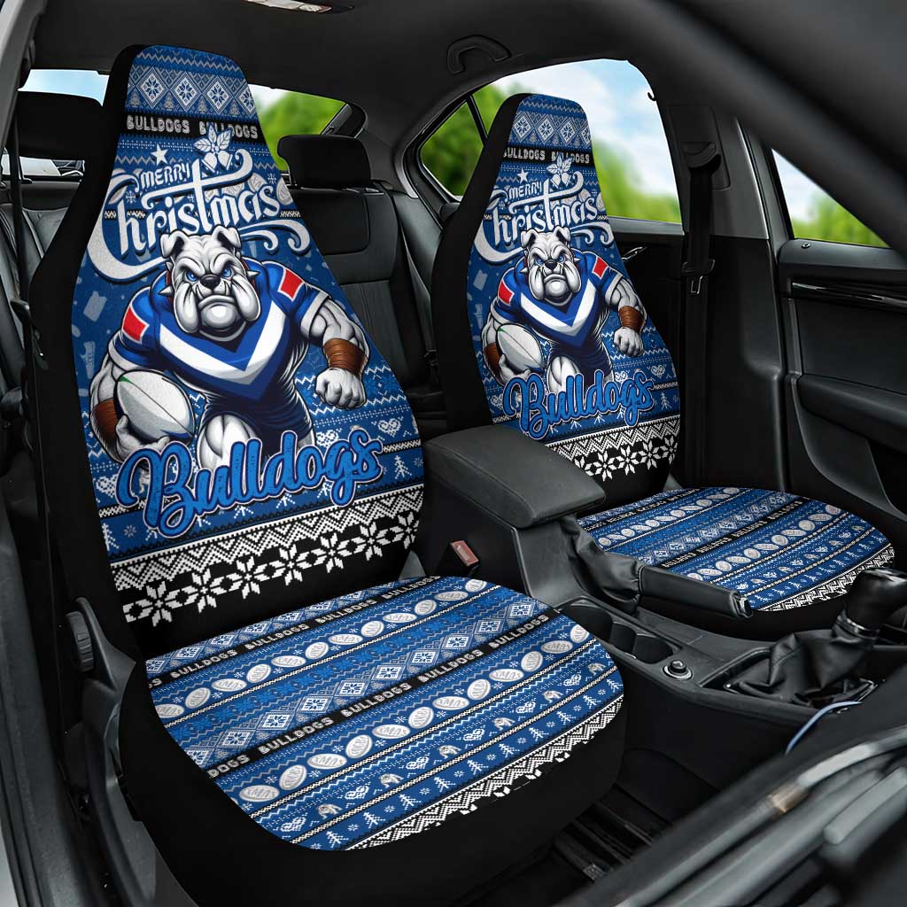Bulldogs Rugby Xmas Car Seat Cover Australia NRL Mascot