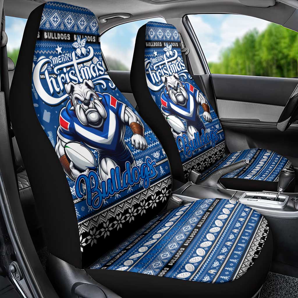 Bulldogs Rugby Xmas Car Seat Cover Australia NRL Mascot
