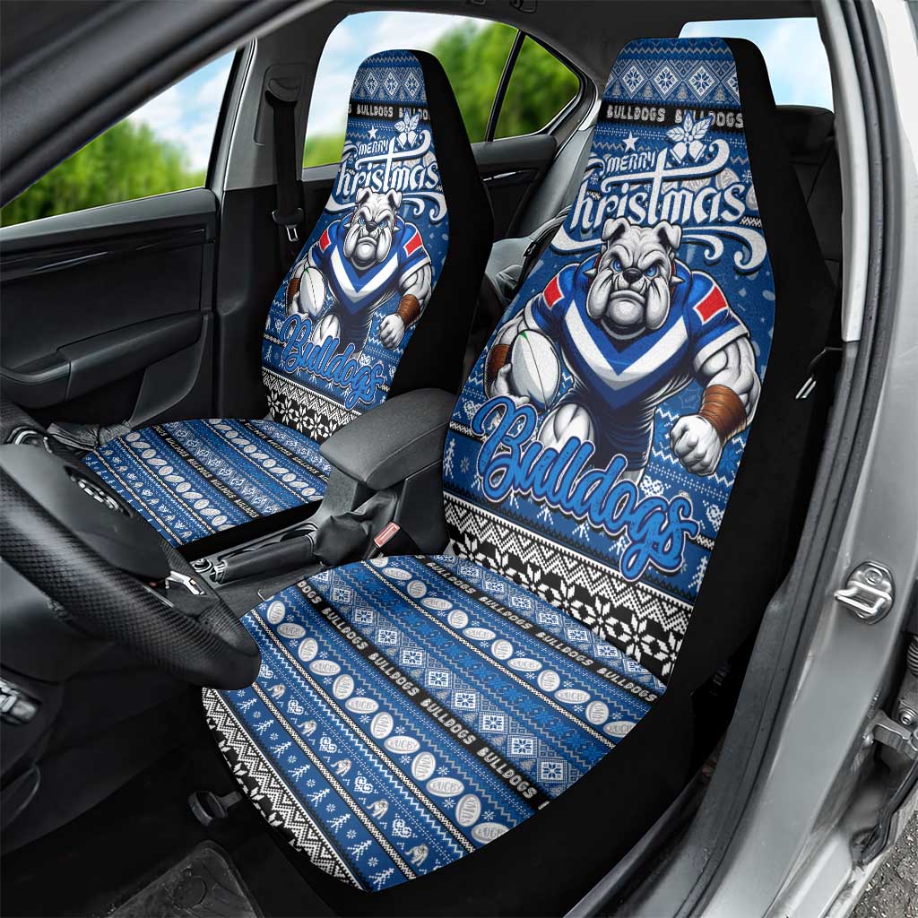 Bulldogs Rugby Xmas Car Seat Cover Australia NRL Mascot