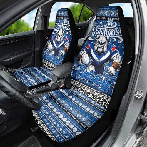 Bulldogs Rugby Xmas Car Seat Cover Australia NRL Mascot