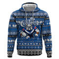 Personalized Bulldogs Rugby Xmas Hoodie Australia NRL Mascot