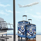 Bulldogs Rugby Xmas Luggage Cover Australia NRL Mascot