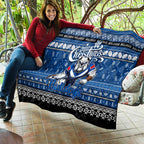 Bulldogs Rugby Xmas Quilt Australia NRL Mascot