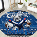 Bulldogs Rugby Xmas Round Carpet Australia NRL Mascot