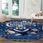 Bulldogs Rugby Xmas Round Carpet Australia NRL Mascot
