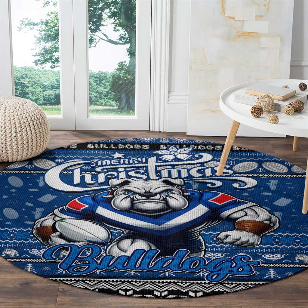 Bulldogs Rugby Xmas Round Carpet Australia NRL Mascot