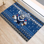 Bulldogs Rugby Xmas Rubber Doormat Australia NRL Mascot