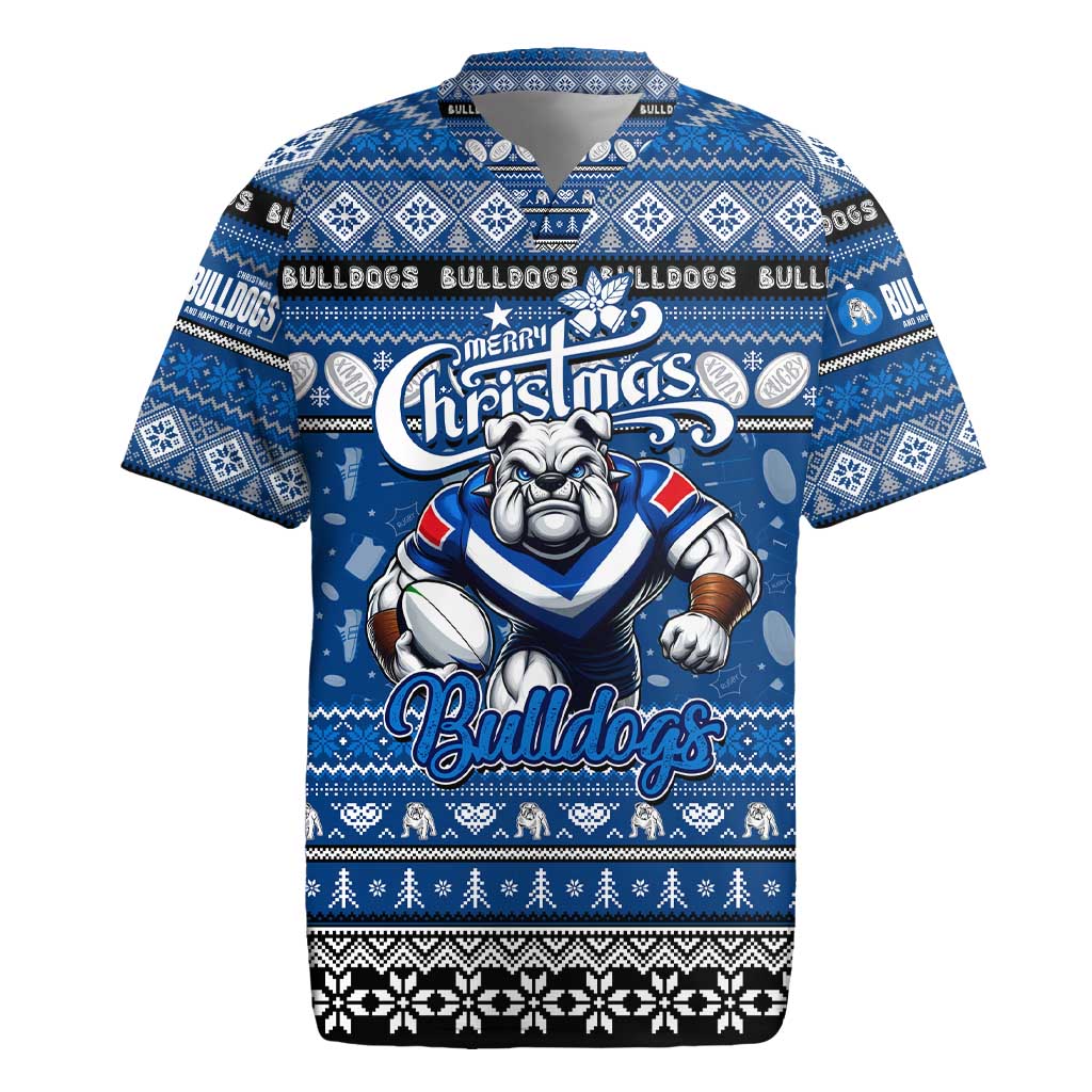 Personalized Bulldogs Rugby Xmas Rugby Jersey Australia NRL Mascot
