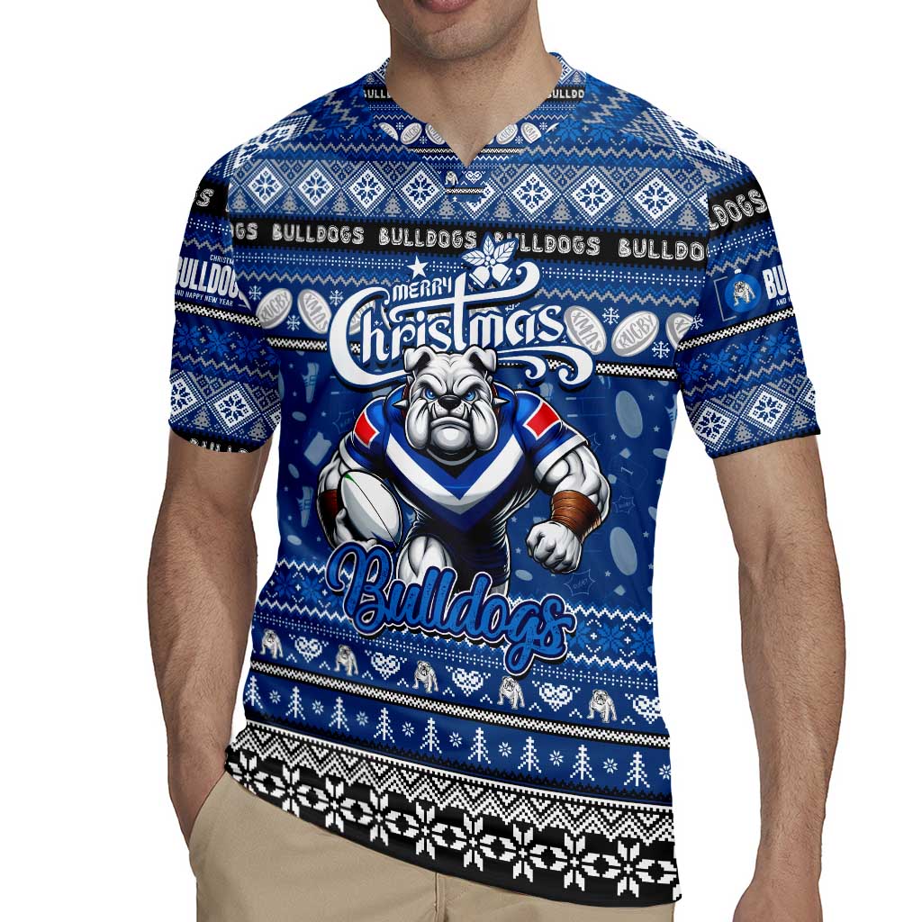 Personalized Bulldogs Rugby Xmas Rugby Jersey Australia NRL Mascot