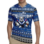 Personalized Bulldogs Rugby Xmas Rugby Jersey Australia NRL Mascot