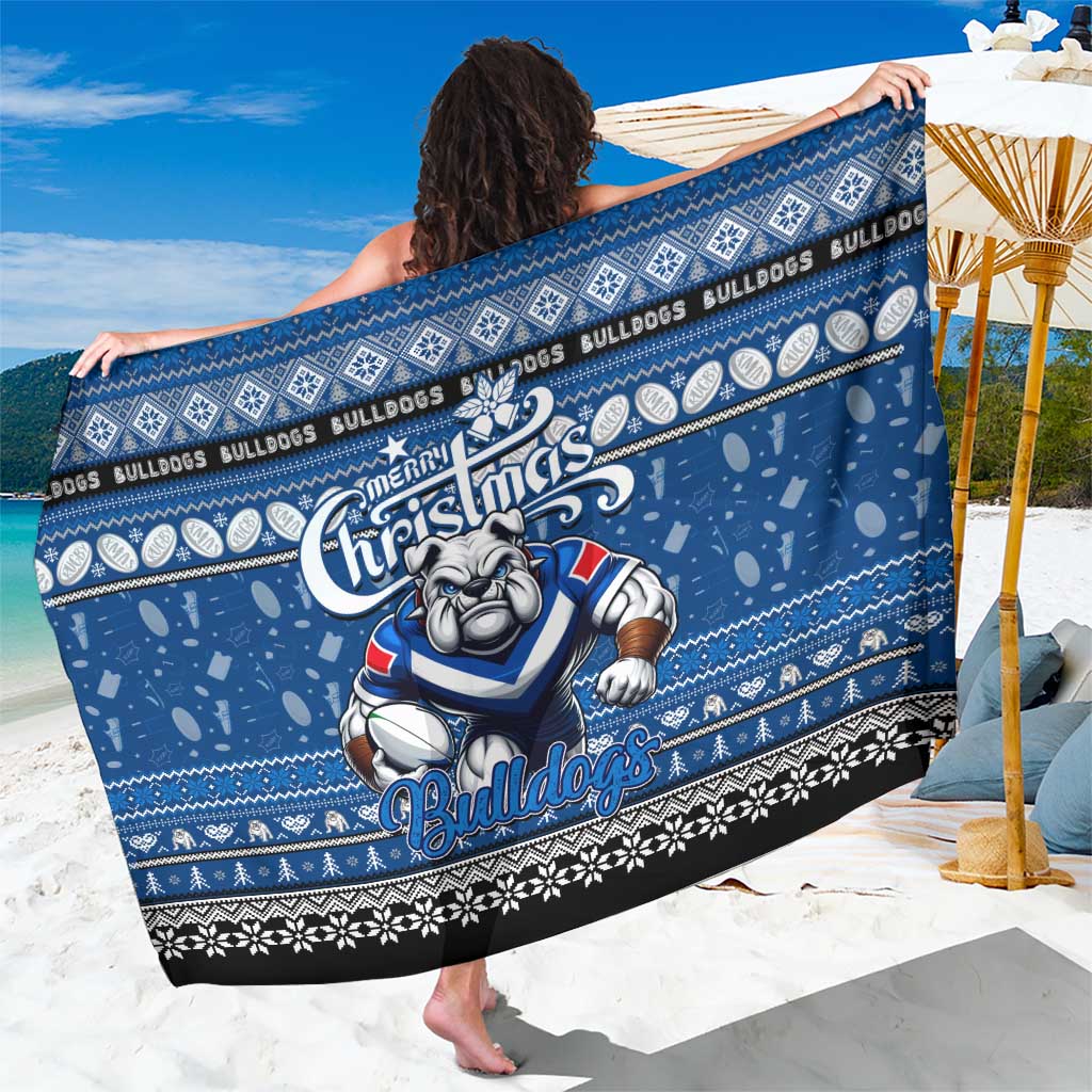 Bulldogs Rugby Xmas Sarong Australia NRL Mascot