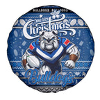 Bulldogs Rugby Xmas Spare Tire Cover Australia NRL Mascot