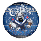Bulldogs Rugby Xmas Spare Tire Cover Australia NRL Mascot