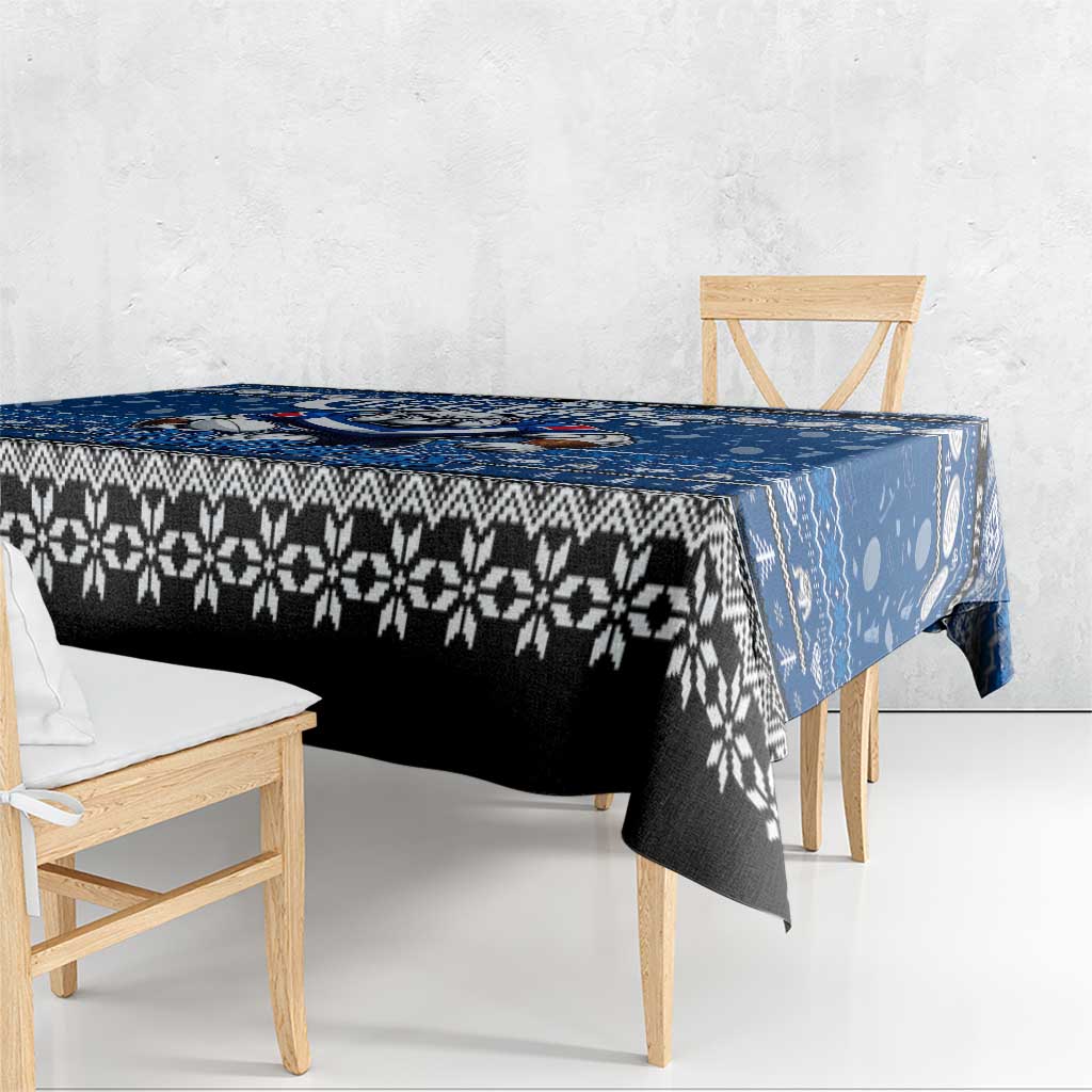 Bulldogs Rugby Xmas Tablecloth Australia NRL Mascot