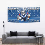 Bulldogs Rugby Xmas Tapestry Australia NRL Mascot