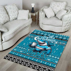 Sharks Rugby Xmas Area Rug Australia NRL Mascot