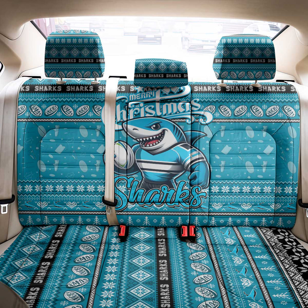 Sharks Rugby Xmas Back Car Seat Cover Australia NRL Mascot