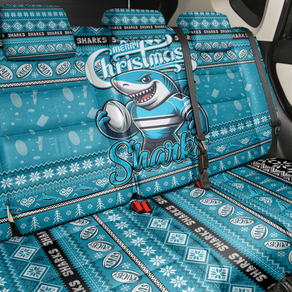 Sharks Rugby Xmas Back Car Seat Cover Australia NRL Mascot
