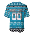 Personalized Sharks Rugby Xmas Baseball Jersey Australia NRL Mascot