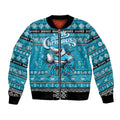 Personalized Sharks Rugby Xmas Bomber Jacket Australia NRL Mascot