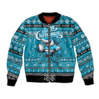 Personalized Sharks Rugby Xmas Bomber Jacket Australia NRL Mascot