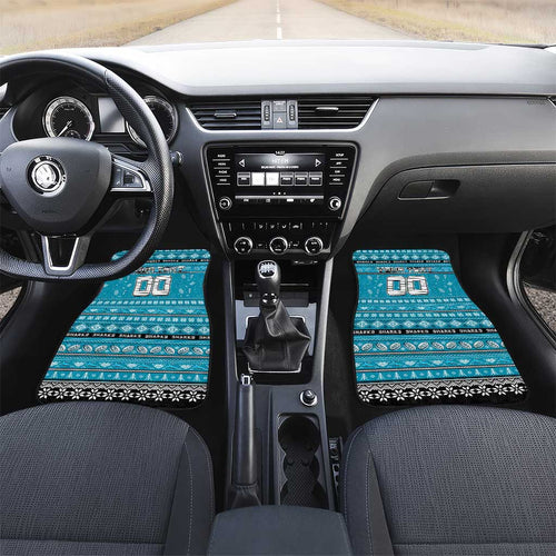 Sharks Rugby Xmas Car Mats Australia NRL Mascot