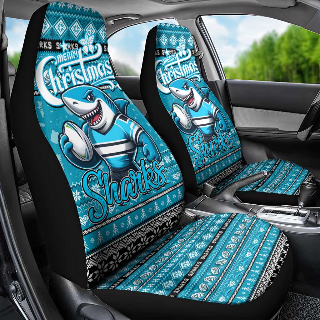 Sharks Rugby Xmas Car Seat Cover Australia NRL Mascot