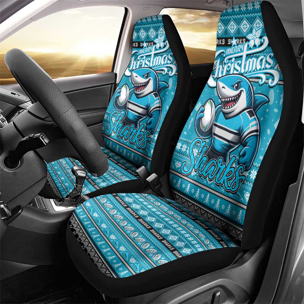Sharks Rugby Xmas Car Seat Cover Australia NRL Mascot