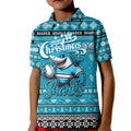 Personalized Sharks Rugby Xmas Kid Polo Shirt Australia NRL Mascot